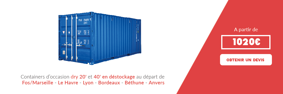 Banière 2023 container maritime GOLIAT Containers